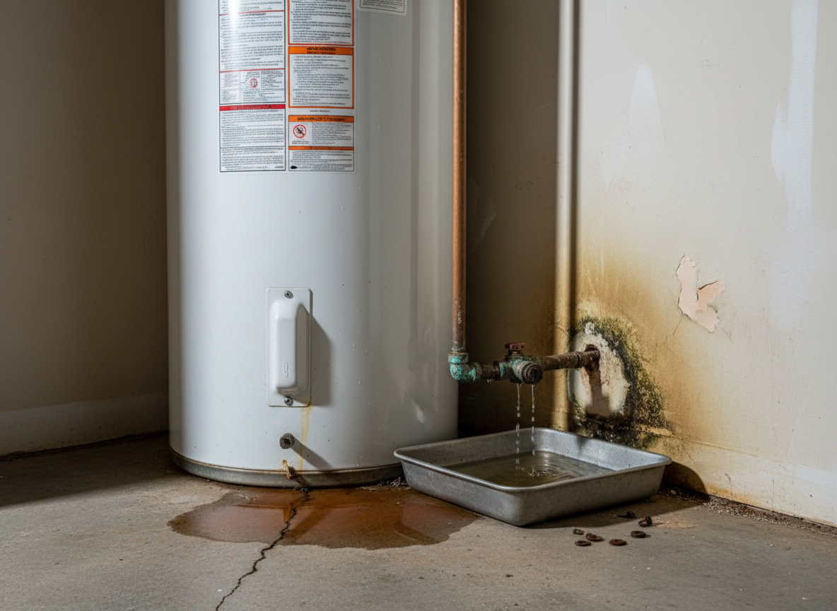 Signs of Water Heater Leaks Common in DeSoto Homes