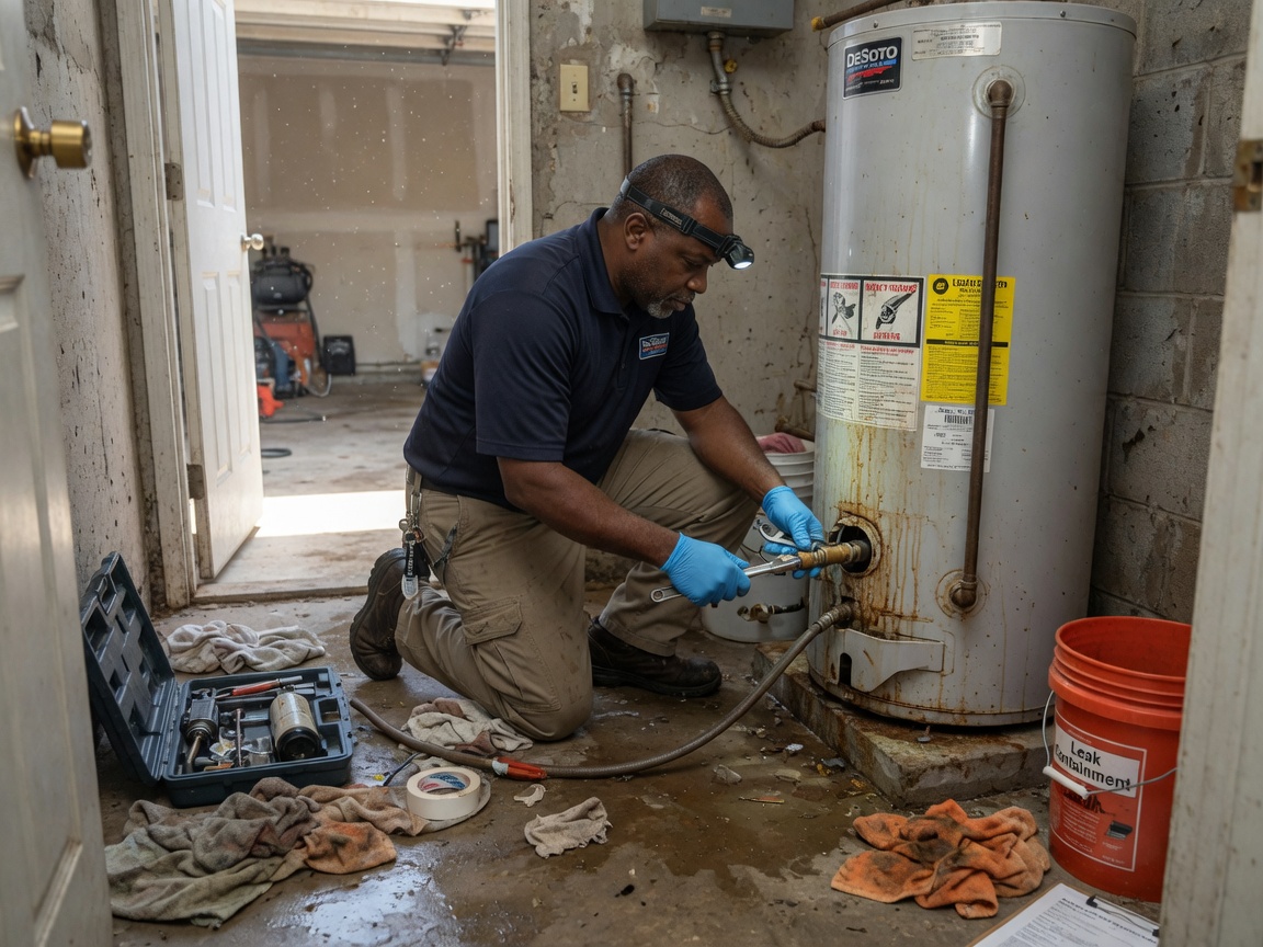 Water Heater Leak Repair in Ovilla TX