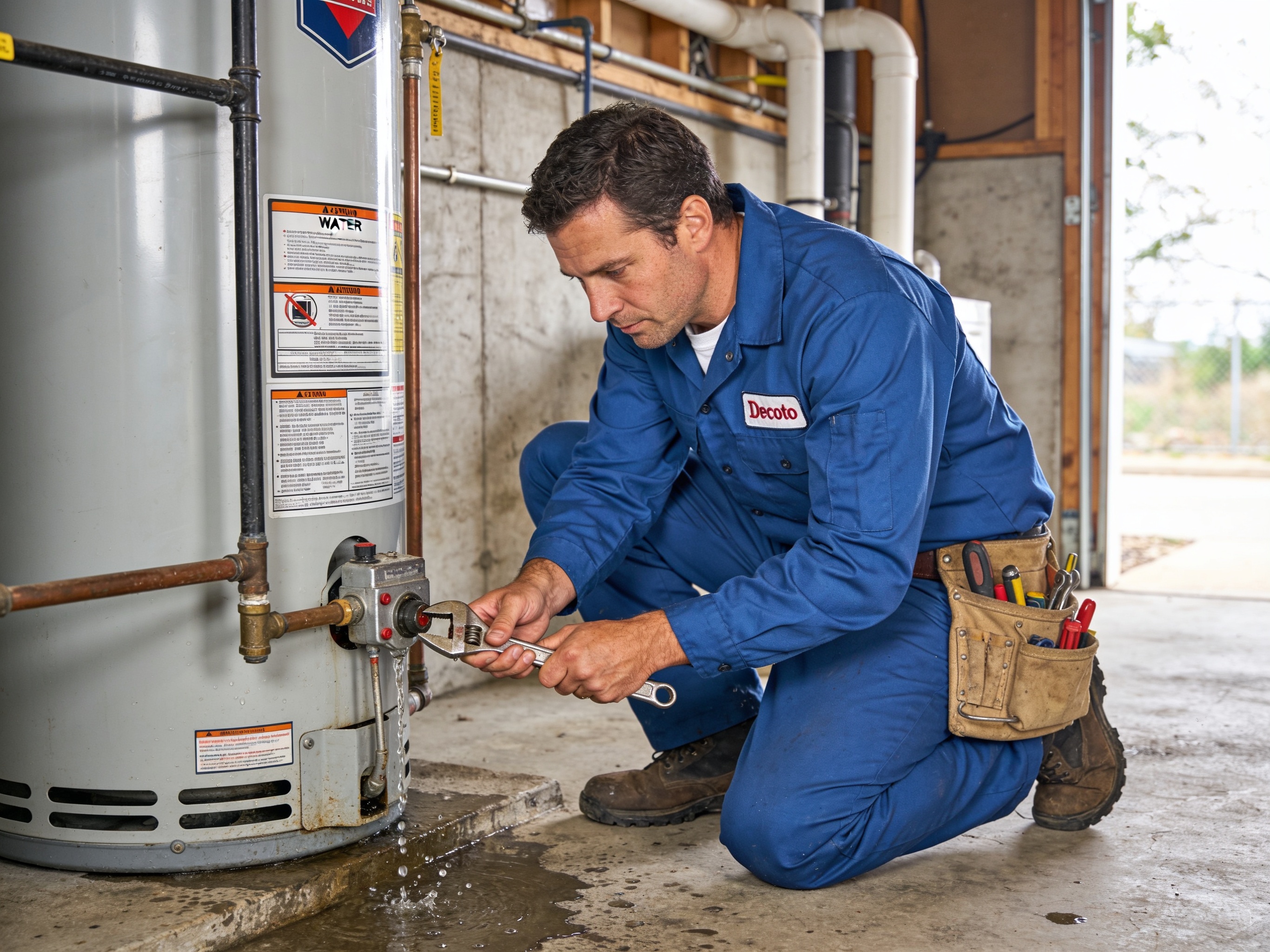 Commercial Water Heater Leak Repair in DeSoto, TX